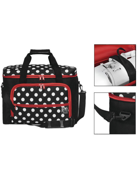 Bolsa Prym para máquina de coser - Lunares