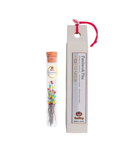 Tubo de 60 alfileres patchwork Tulip