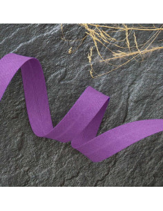 Biais tout textile polycoton - Violet moyen