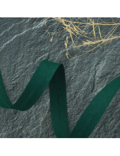 Biais tout textile polycoton - Vert bouteille