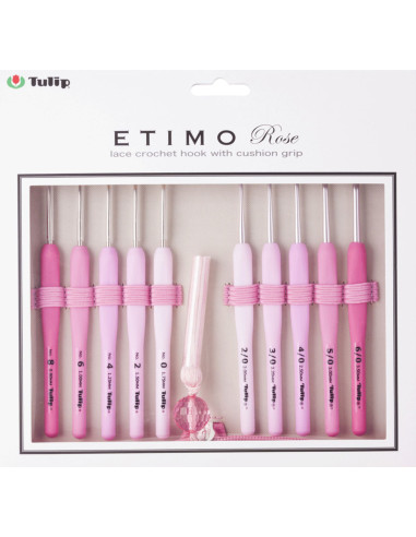 Juego de ganchillos Etimo Rose Lace Tulip