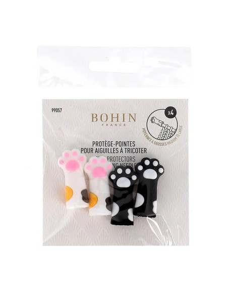 Protectores de puntas modelo patas para agujas del n.º 8.00 a 15.00 Bohin