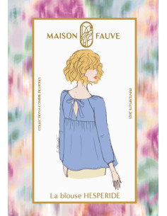 Patrón de blusa Hespéride - Maison Fauve 2