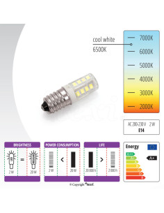 Bombilla LED de rosca para máquina de coser 2