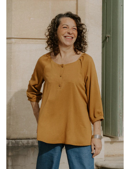 Patron de blouse Hespéride - Maison Fauve
