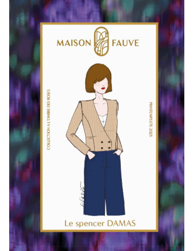 Patron de spencer Damas - Maison Fauve