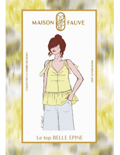 Patrón de top Belle Épine - Maison Fauve 2