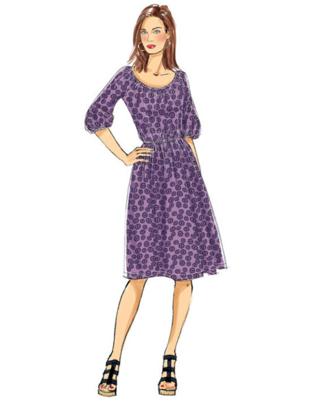 Patrón de vestido - Butterick 6451