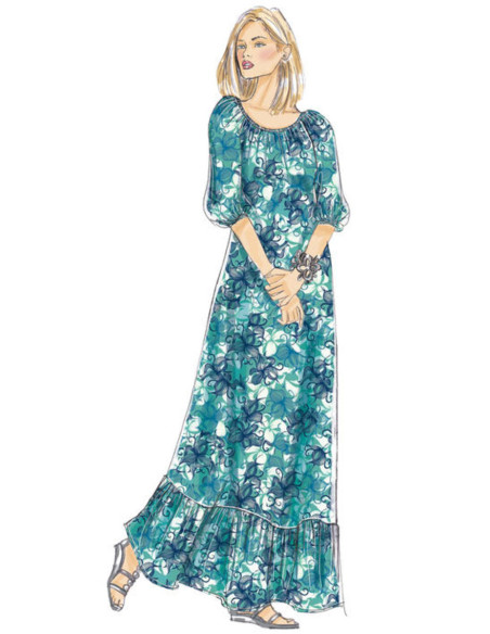 Patrón de vestido - Butterick 6451