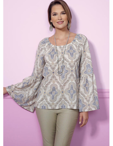 Patrón de blusa - Butterick 6455