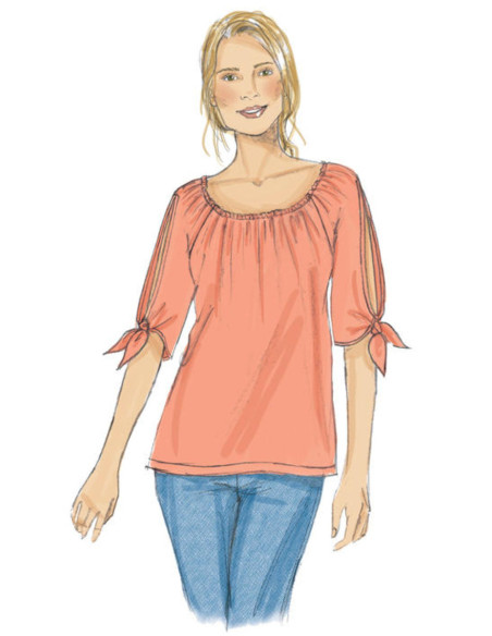 Patrón de blusa - Butterick 6455