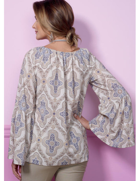 Patrón de blusa - Butterick 6455