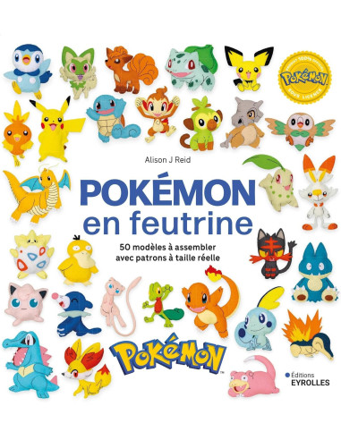 Libro de Pokémon de fieltro