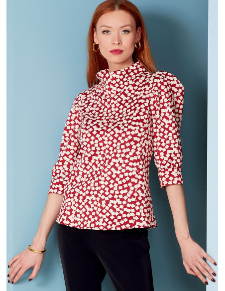 Patrón de blusa - Vogue 1847