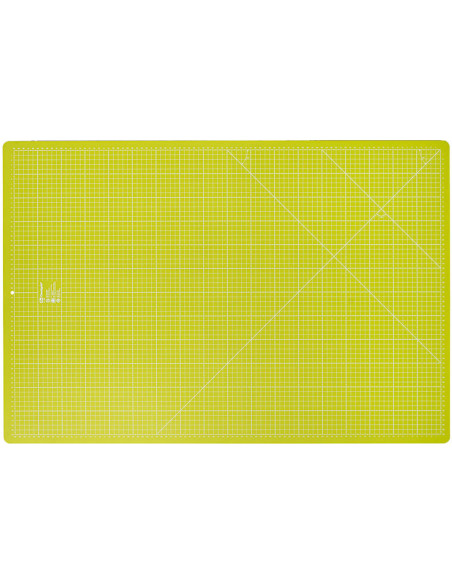 Fondo de corte Omnigrid verde pistacho 60 x 90 cm