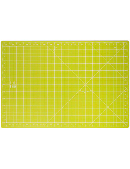 Fondo de corte Omnigrid verde pistacho 60 x 90 cm