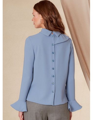 Patrón de blusa - Vogue 1824