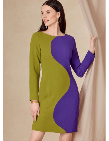 Patrón de vestido - Vogue 1819