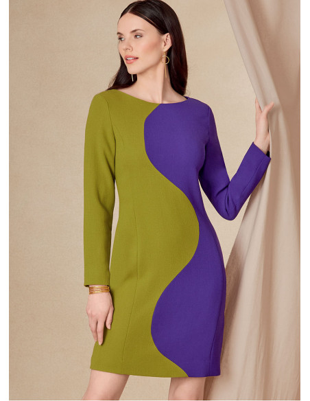 Patrón de vestido - Vogue 1819