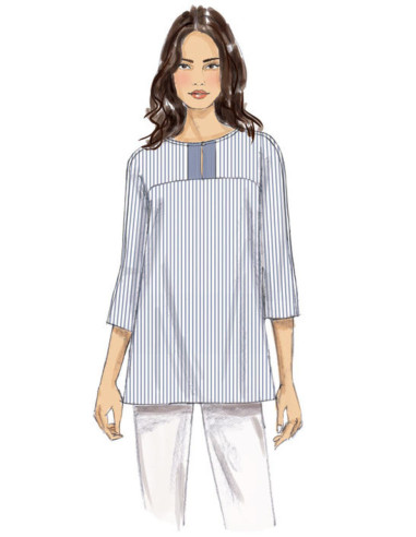 Patrón de túnica - Butterick 6416