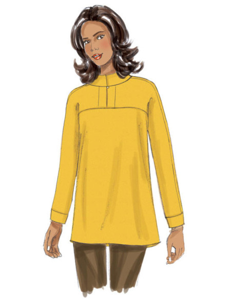 Patrón de túnica - Butterick 6416