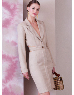 Patrón de vestido - Vogue 1936 2