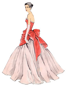 Patrón de vestido y corpiño - Vogue 1931