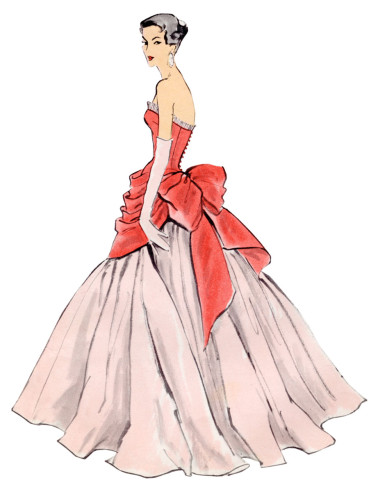 Patrón de vestido y corpiño - Vogue 1931
