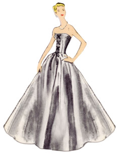 Patrón de vestido y corpiño - Vogue 1931 2