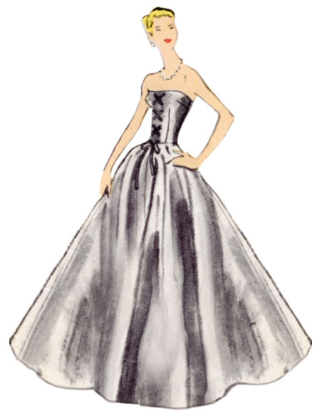 Patron de robe et corsage - Vogue 1931