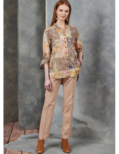 Patrón de camisa - Vogue 1899