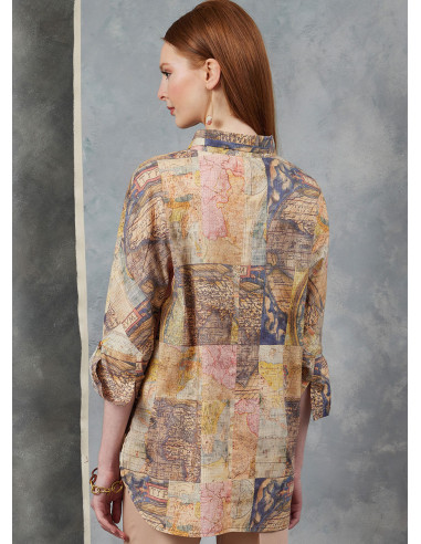 Patrón de camisa - Vogue 1899