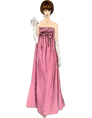Patrón de vestido - Vogue 1885