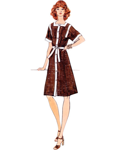 Patrón de vestido - Vogue 1948