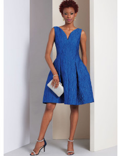 Patrón de vestido - Vogue 1949 2