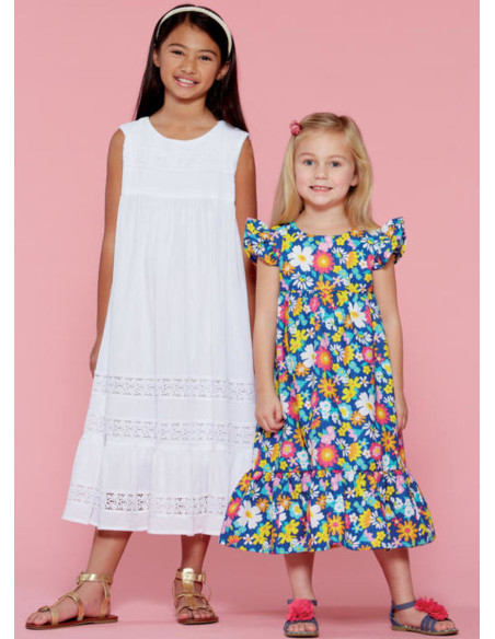 Patrón de vestidos para niños - McCall's 7558