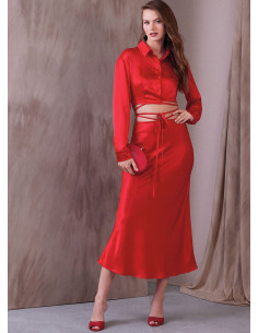 Patrón de blusas y faldas - Vogue 1944