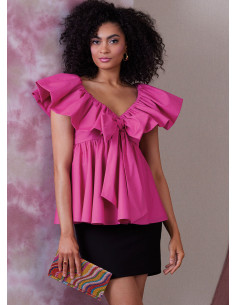 Patrón de blusa - Vogue 1940 2