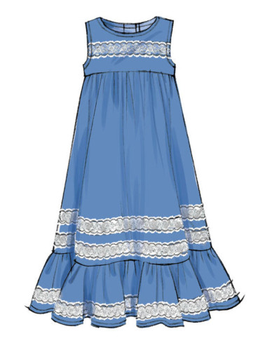 Patrón de vestidos para niños - McCall's 7558