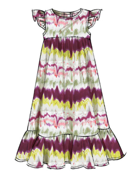 Patrón de vestidos para niños - McCall's 7558