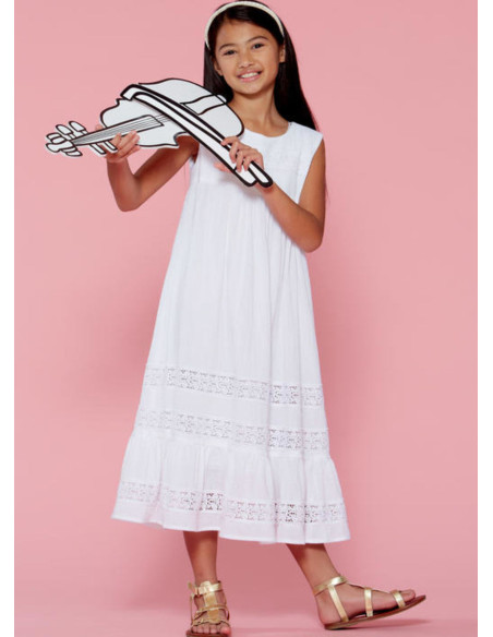 Patrón de vestidos para niños - McCall's 7558