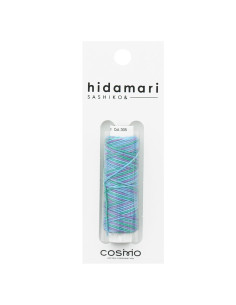 Hilo sashiko multicolor hidamari Lecien Cosmo 30 m