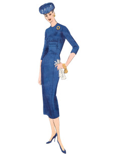 Patrón de vestido vintage - Vogue 1979