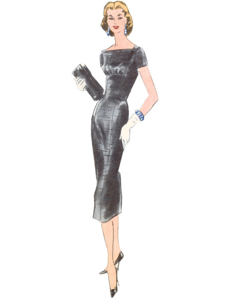 Patron de robe vintage - Vogue 1979