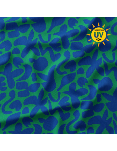 Tejido de lycra para traje de baño - Swag verde