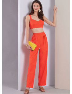 Patrón de blusa, falda y pantalón - Vogue 1961 2