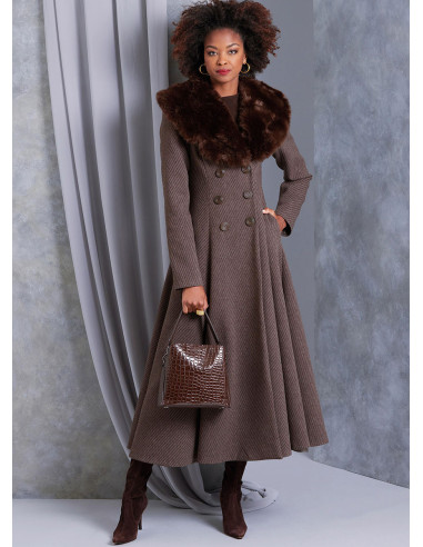 Patrón de abrigo - Vogue 1971