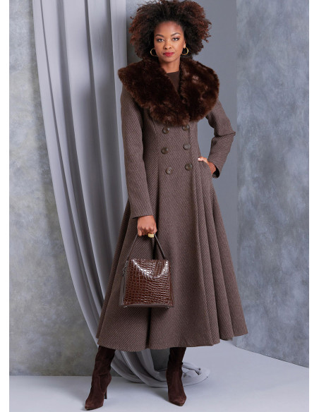 Patrón de abrigo - Vogue 1971