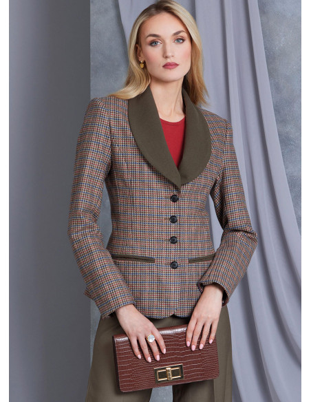 Patrón de chaqueta - Vogue 1972