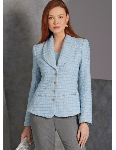 Patrón de chaqueta - Vogue 1972